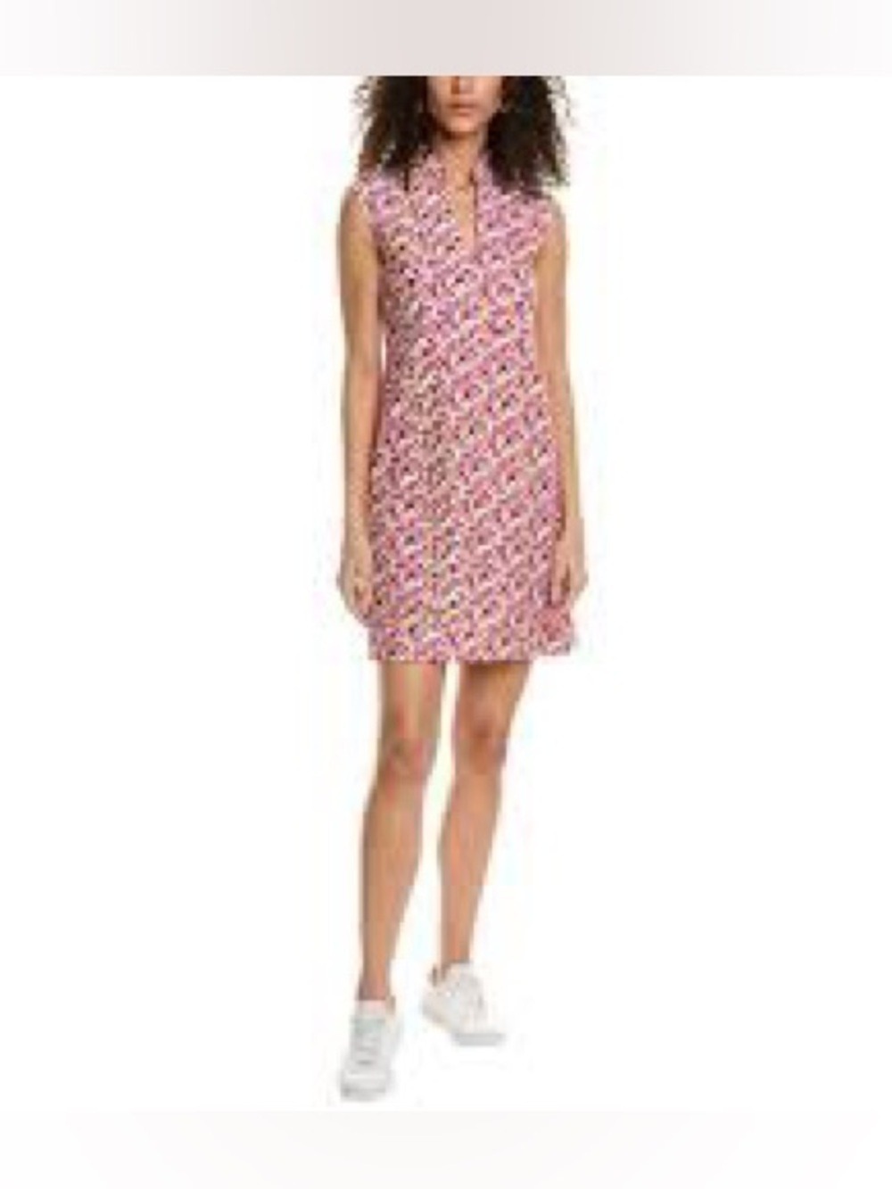 Jude Connally Lisa Keyhole Shift Dress - Picture 2 of 10
